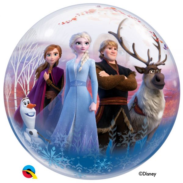 Bubble-Ballon Frozen Anna-Elsa